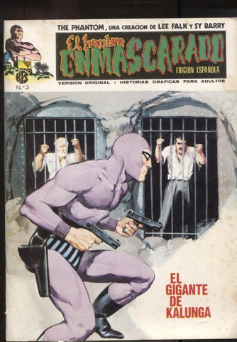 Vertice: The Phantom-El Hombre Enmascarado volumen 1 numero 03: numerado 1 en trasera
