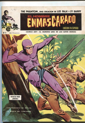 Vertice: The Phantom-El Hombre Enmascarado volumen 1 numero 15: numerado 2 en trasera