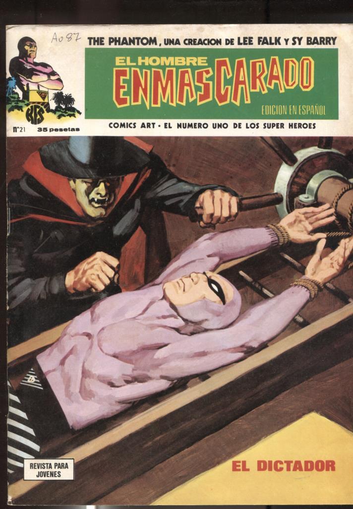 Vertice: The Phantom-El Hombre Enmascarado volumen 1 numero 21: El dictador