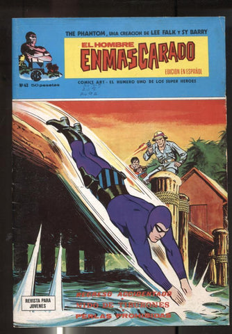 Vertice: The Phantom-El Hombre Enmascarado volumen 1 numero 43: Regreso accidentado, 