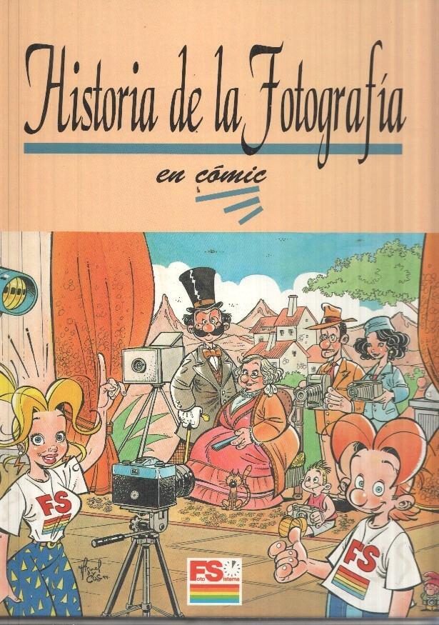 Historia de la fotografia en comic