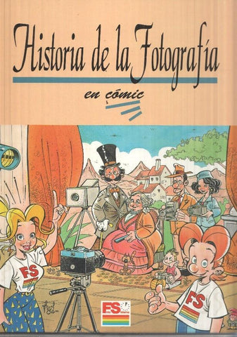 Historia de la fotografia en comic
