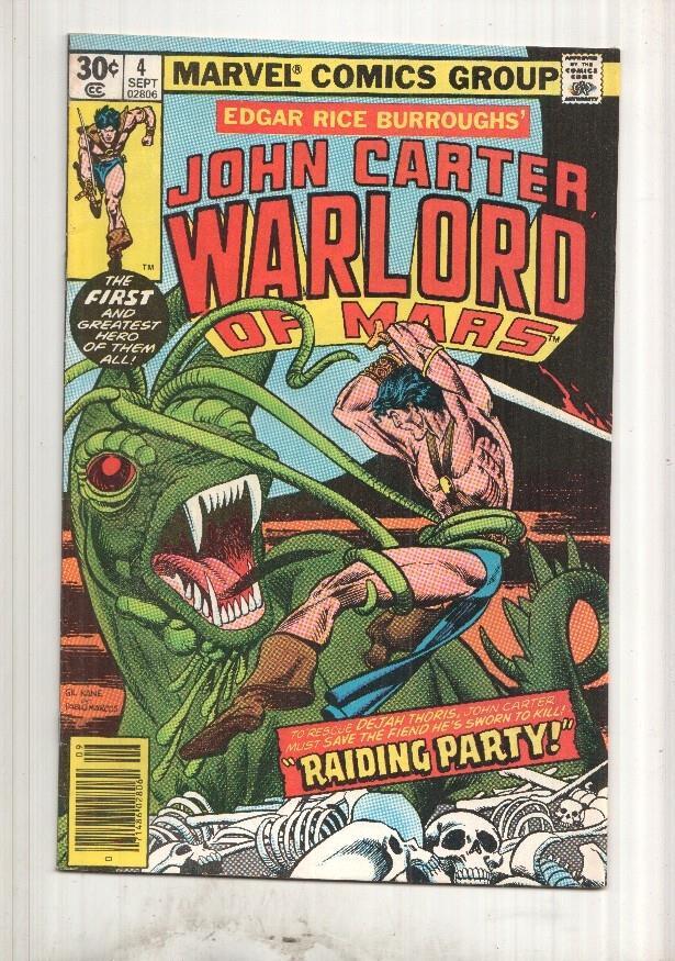 John Carter Warlord of Mars numero 04: Raiding Party