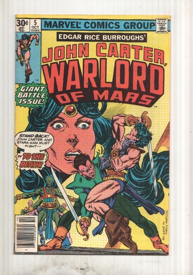 John Carter Warlord of Mars numero 05: And one Shall Die