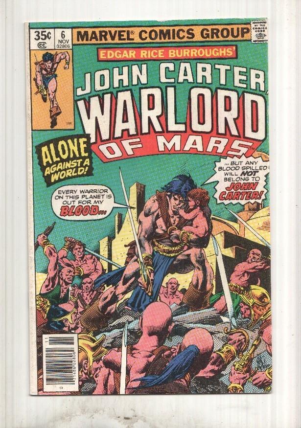 John Carter Warlord of Mars numero 06: hell in Helium