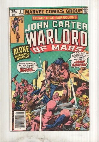 John Carter Warlord of Mars numero 06: hell in Helium