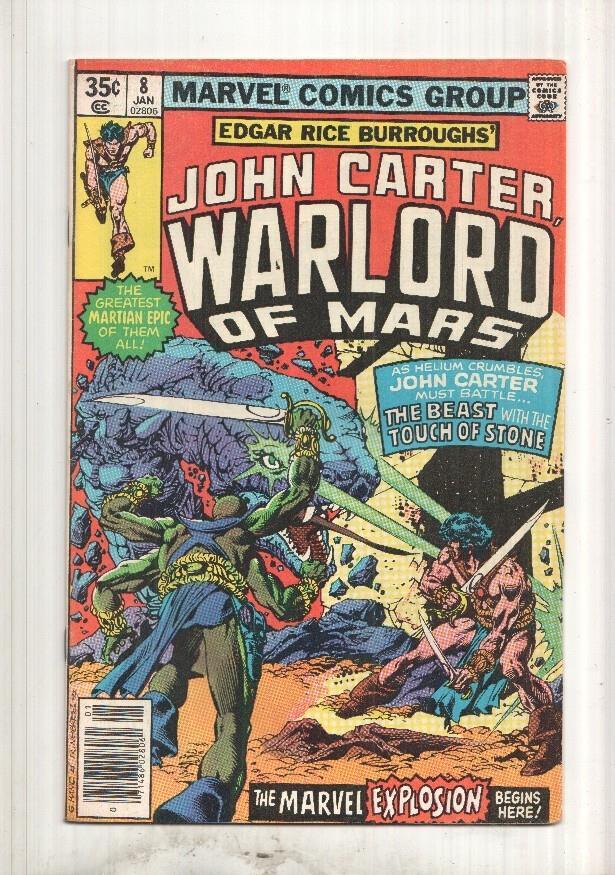 John Carter Warlord of Mars numero 08: Flesh may wither