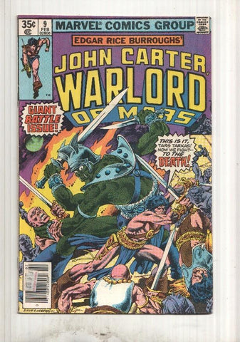 John Carter Warlord of Mars numero 09: Armageddon at last