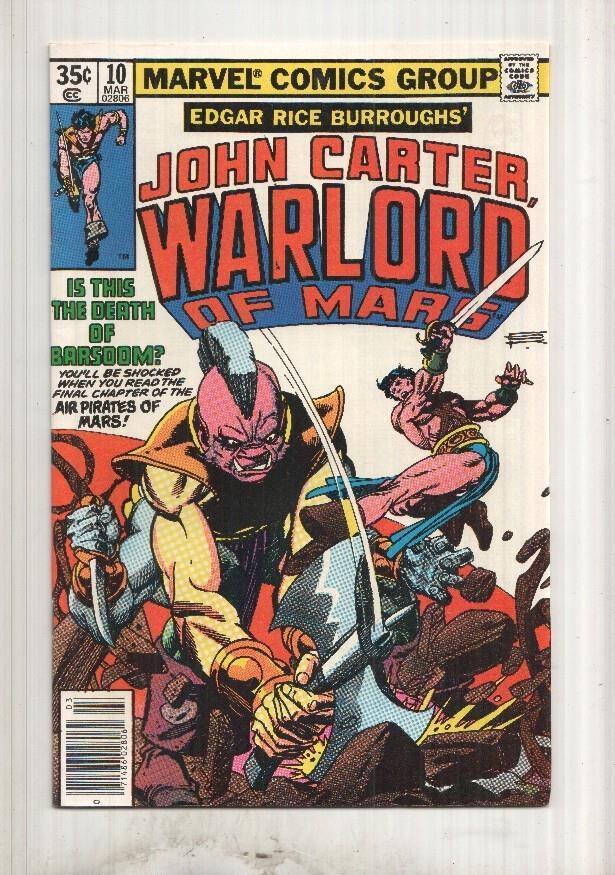John Carter Warlord of Mars numero 10: Confrontation