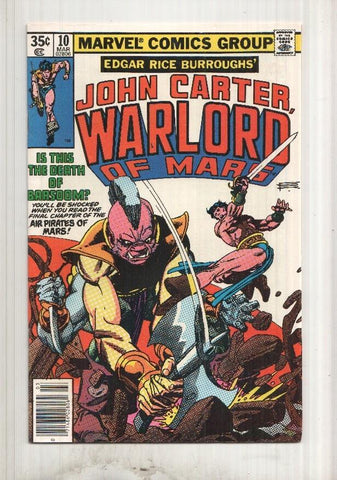 John Carter Warlord of Mars numero 10: Confrontation