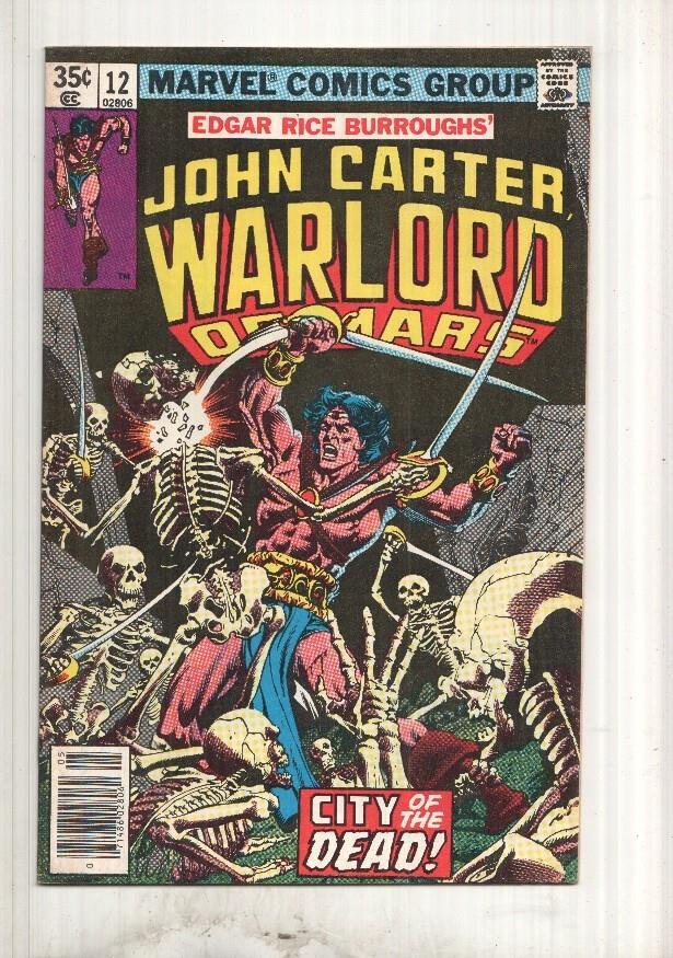 John Carter Warlord of Mars numero 12: City of skulls