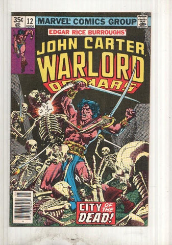 John Carter Warlord of Mars numero 12: City of skulls