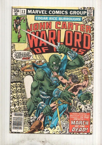 John Carter Warlord of Mars numero 13: March of the Dead