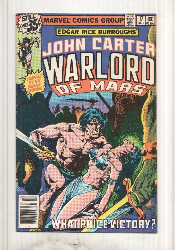 John Carter Warlord of Mars numero 17: What price Victory