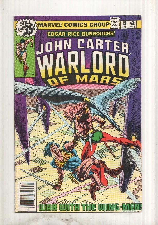 John Carter Warlord of Mars numero 19: The Valiant die But Once