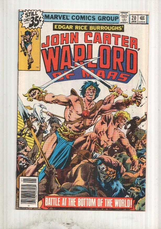 John Carter Warlord of Mars numero 20: Battle at the Bottom of the World