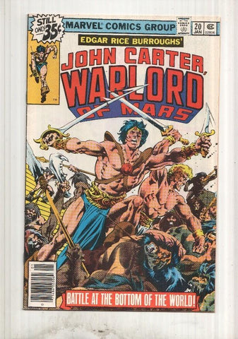 John Carter Warlord of Mars numero 20: Battle at the Bottom of the World