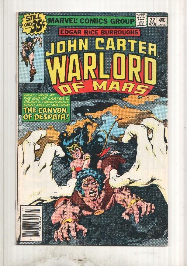 John Carter Warlord of Mars numero 22: Climb to Freedom