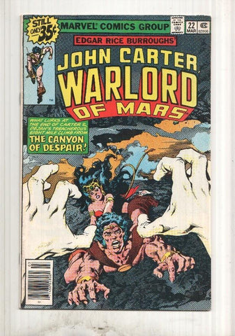 John Carter Warlord of Mars numero 22: Climb to Freedom