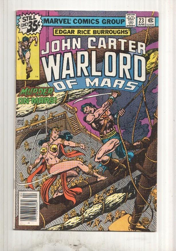 John Carter Warlord of Mars numero 23: The man who makes murder