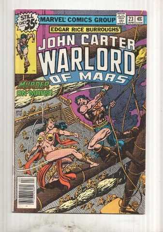 John Carter Warlord of Mars numero 23: The man who makes murder