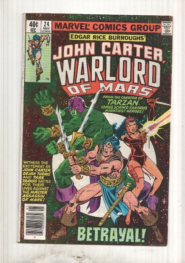 John Carter Warlord of Mars numero 24: Betrayal