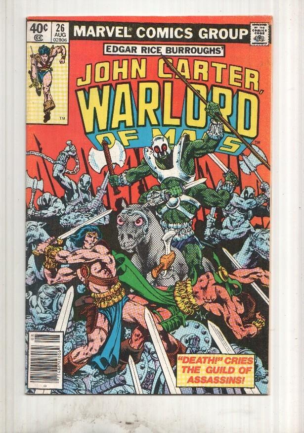 John Carter Warlord of Mars numero 26: Night of the Long Knives