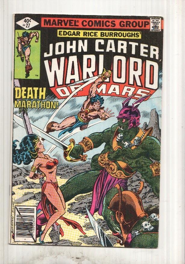 John Carter Warlord of Mars numero 27: Marathon of Death