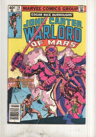 John Carter Warlord of Mars numero 28: The Weapon Makers of Mars