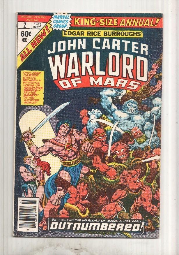 John Carter Warlord of Mars ANNUAL numero 2: Gale