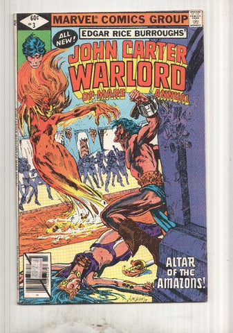 John Carter Warlord of Mars ANNUAL numero 3: Amazons of Mars