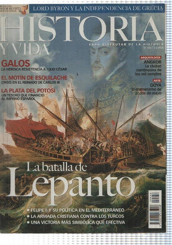 Historia y Vida numero 446: La batalla de lepanto  