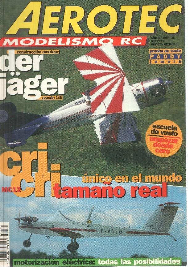 Revista Aerotec modelismo RC numero 035: Der Jager escala 1:5