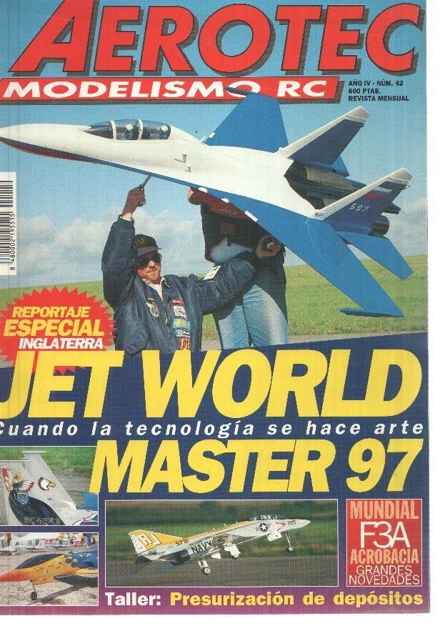 Revista Aerotec modelismo RC numero 042: Jet World masters 1997