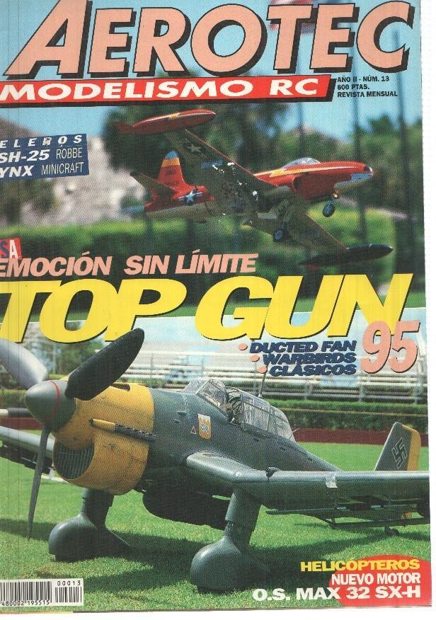 Revista Aerotec modelismo RC numero 013: Top Gun 95