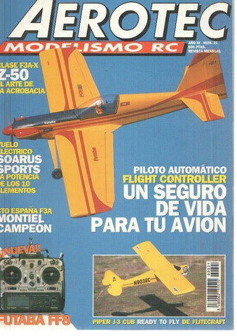 Revista Aerotec modelismo RC numero 021: Z 50