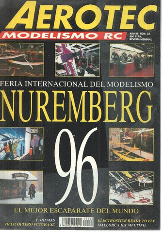 Revista Aerotec modelismo RC numero 022: Nuremberg 96