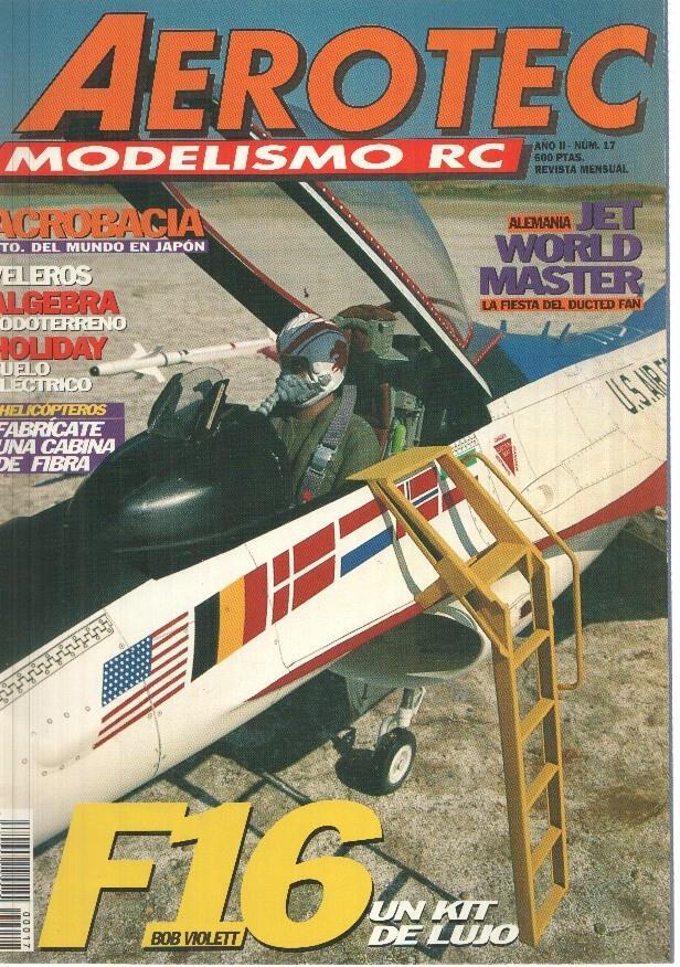 Revista Aerotec modelismo RC numero 017: F16 