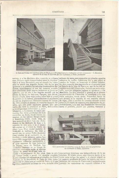 LAMINA ESPASA 34895: Casa diseñada por Le Corbusier en Garches