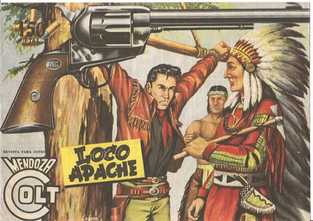 Rollan: Mendoza Colt original numero 053: Loco apache