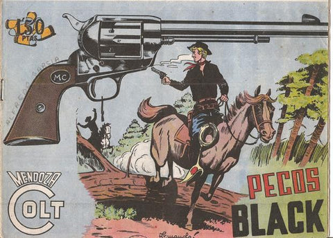 Rollan: Mendoza Colt original numero 082: Pecos Black