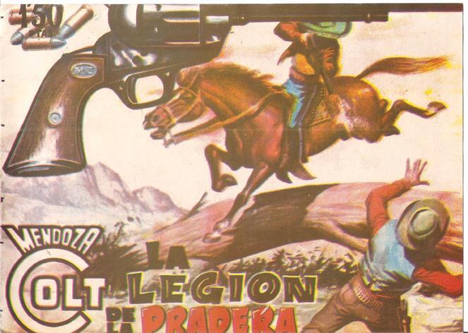 Facsimil: Mendoza Colt numero 092: La legion de la pradera