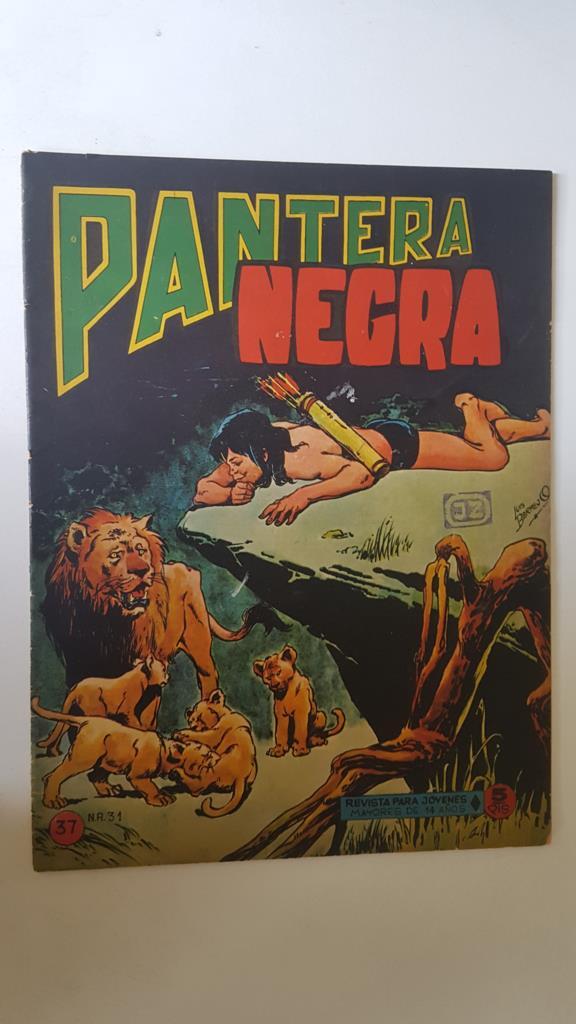 Pantera Negra revista numero 37 (numerado 1 en trasera)