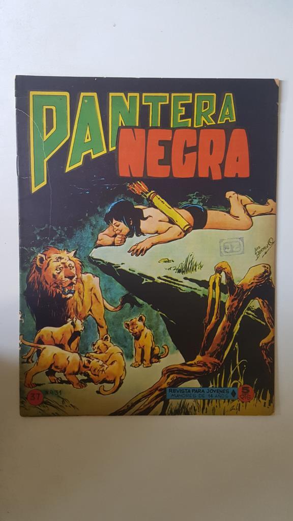 Pantera Negra revista numero 37 (numerado 2 en trasera)