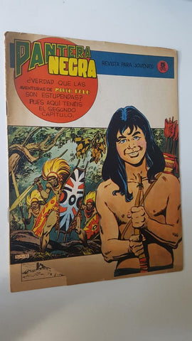 Pantera Negra revista numero ? (roto en cubierta en la parte donde iba el numero)