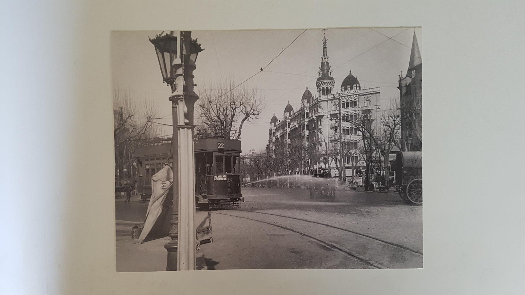 Foto facsimil de la cases rocamora (Barcelona)