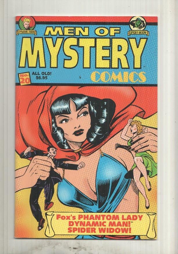 AC Comics: Men of Mystery num 20: Fox s Phantom Lady dynamic man spider widow