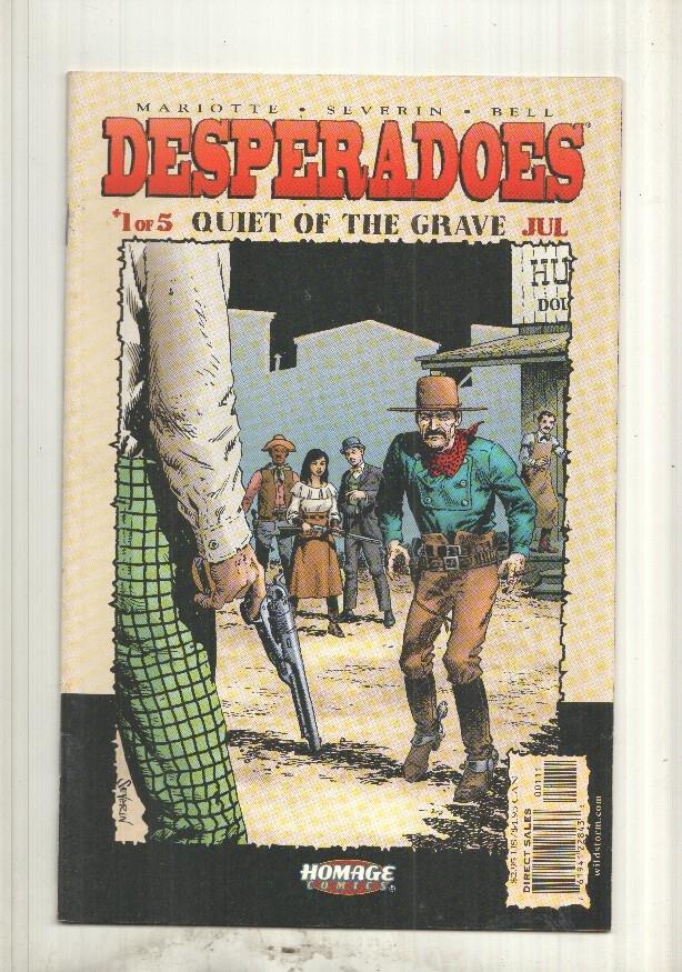 Desperadoes: Quiet of the grave numero 01
