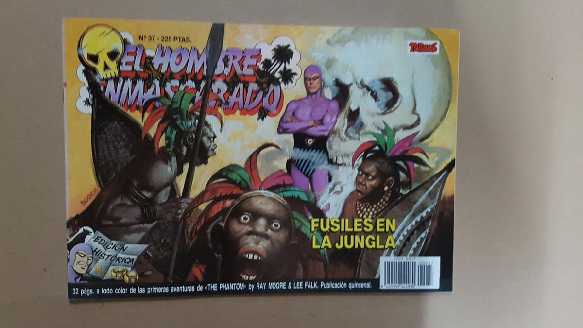 Ediciones B: El hombre enmascarado numero 37: Fusiles en la jungla