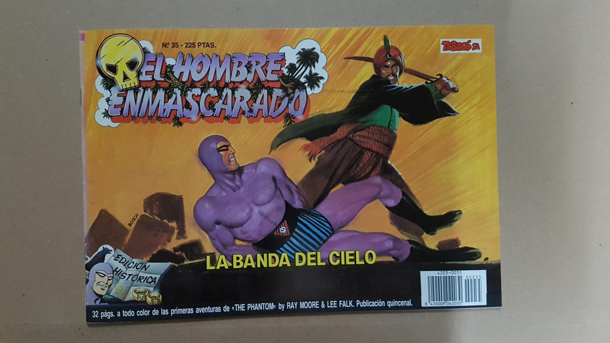 Ediciones B: El hombre enmascarado numero 35: La banda del cielo
